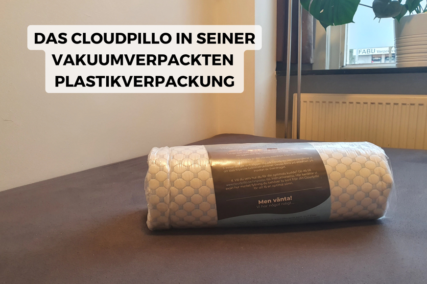 Cloudpillow: vakuumverpackt